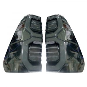 SMOKED GR Tail Lights for 2015 - 2021 Hilux Revo